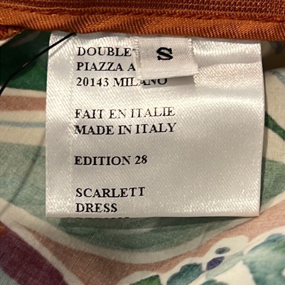 NWT La Double J Scarlett Dress Lily in Popeline Cotton Small - Picture 15 of 16
